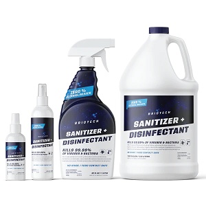 BRIOTECH Sanitizer + Disinfectant