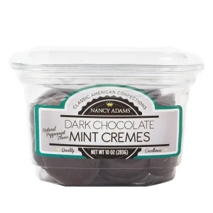 Nassau Candy, Dark Chocolate Peppermint Cremes