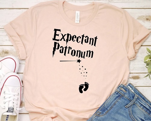 Pregnancy Reveal Shirt or Tote Bag