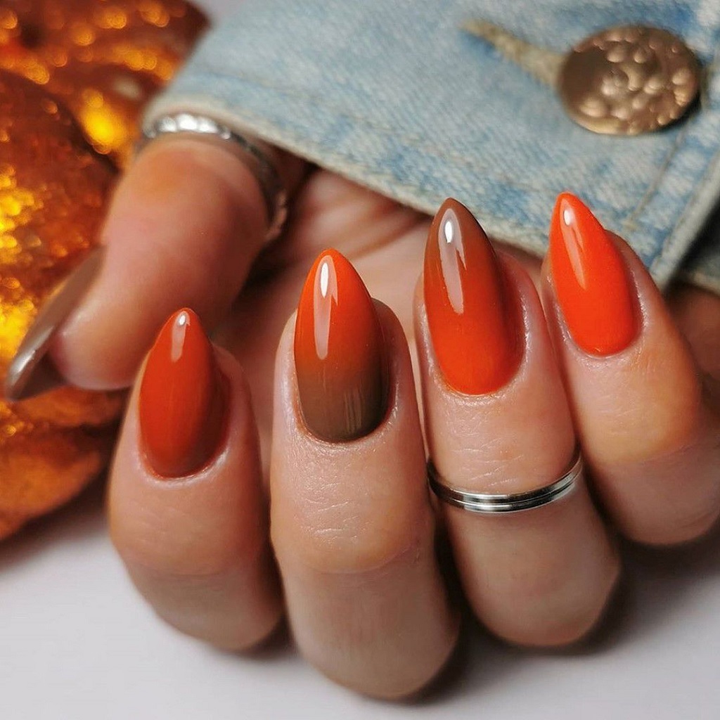 The Perfect Fade into Fall with Ombre Nails